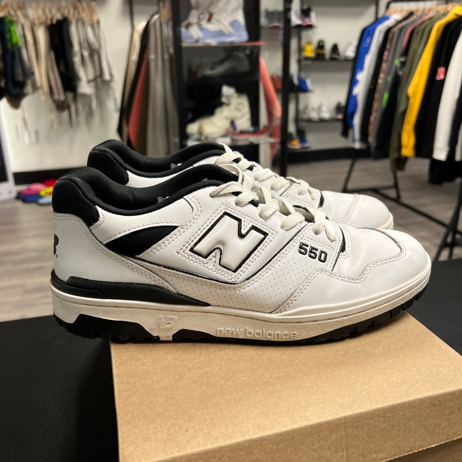 New Balance 550 Oreo 2021 (USED, no box)