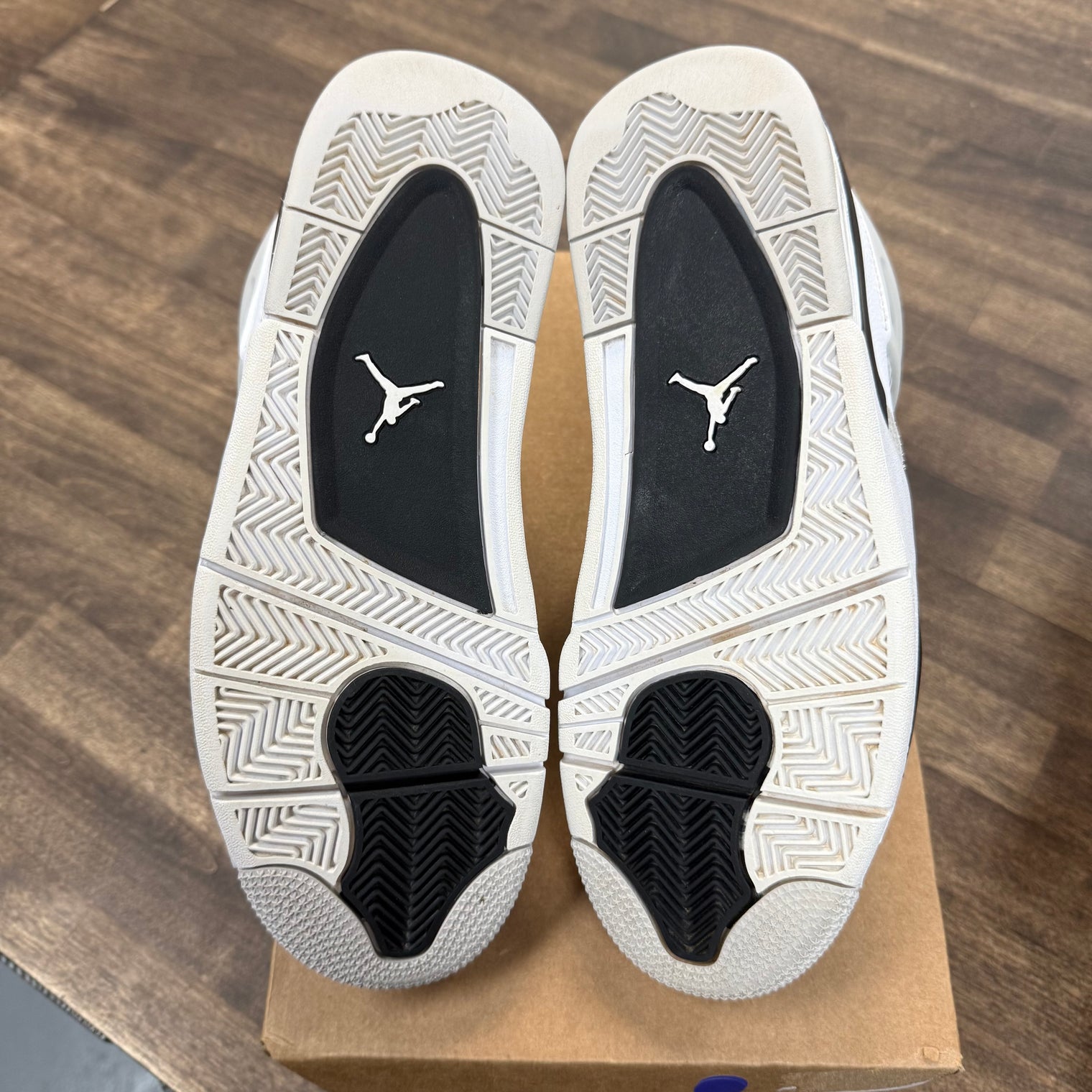 Military Black Jordan 4 Retro (USED, No Box)