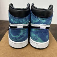 Tie Dye Jordan 1 High (W) (USED, No Box)