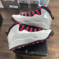 (GS) Wolf Grey Black Legion Jordan 10 (USED)