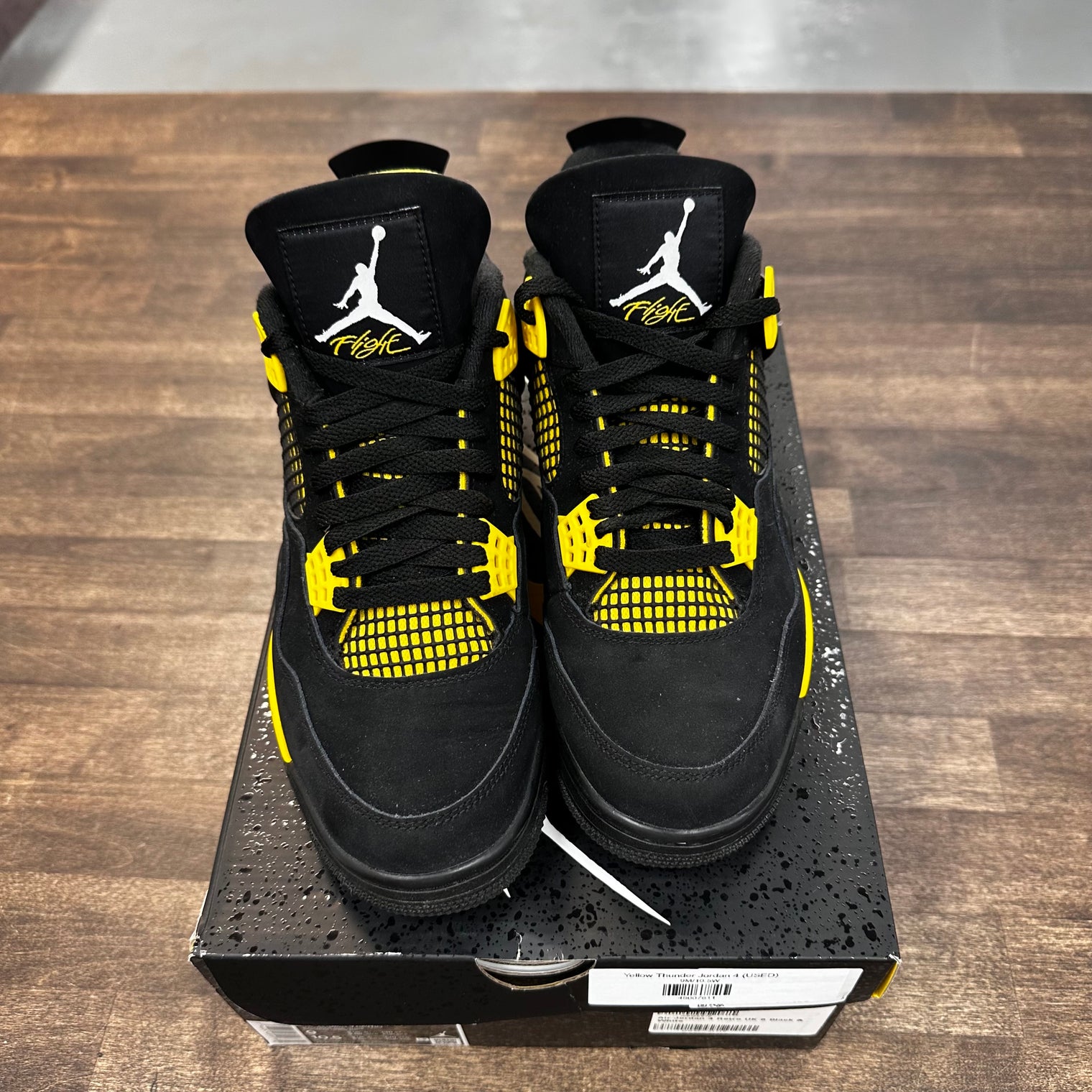 Yellow Thunder Jordan 4 (USED)