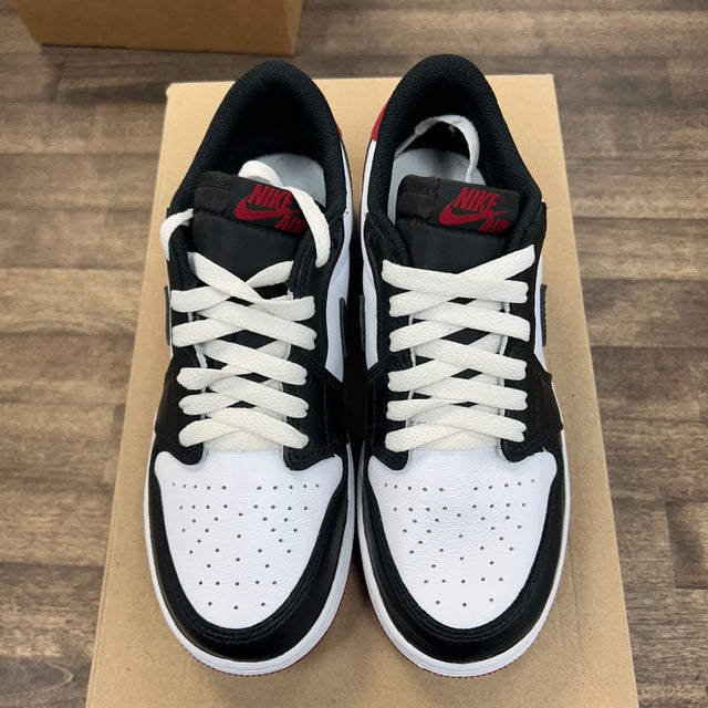(GS) Black Toe Jordan 1 Low OG (Used, No Box)