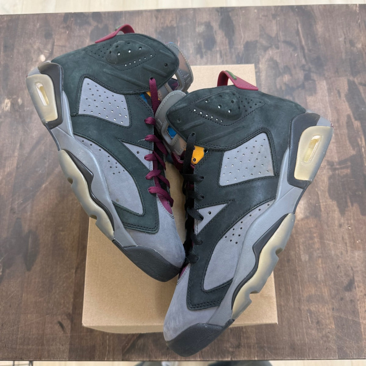 Jordan 6 Retro Bordeaux Size 12 (Pre-Owned) - Image 1
