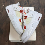 Jordan 4 Retro Metallic Orange - Image 1