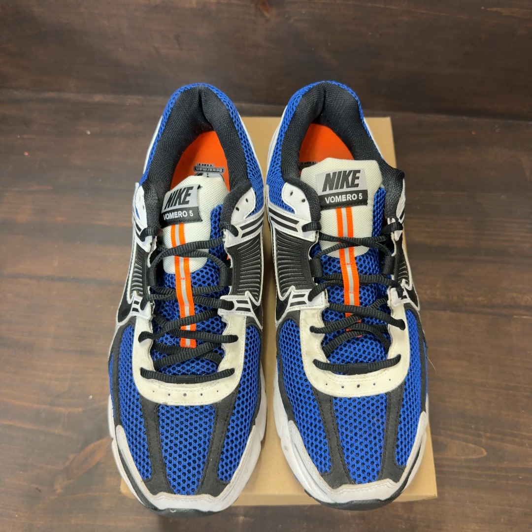Nike Zoom Vomero 5 White Racer Blue Black Size 12 (Pre-Owned) - Image 3