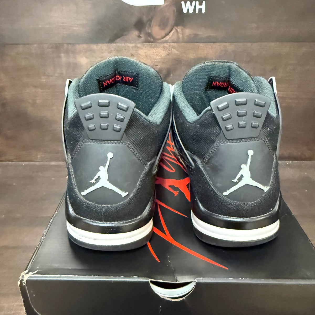 Jordan 4 Retro SE Black Canvas - Image 5