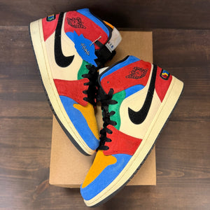 Jordan 1 Mid SE Fearless Blue the Great Size 11 (Pre-Owned) - Image 2