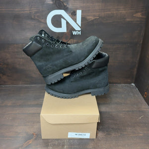 Timberland 6" Basic Boot Black Nubuck Size 8.5 (Pre-Owned) - Image 1