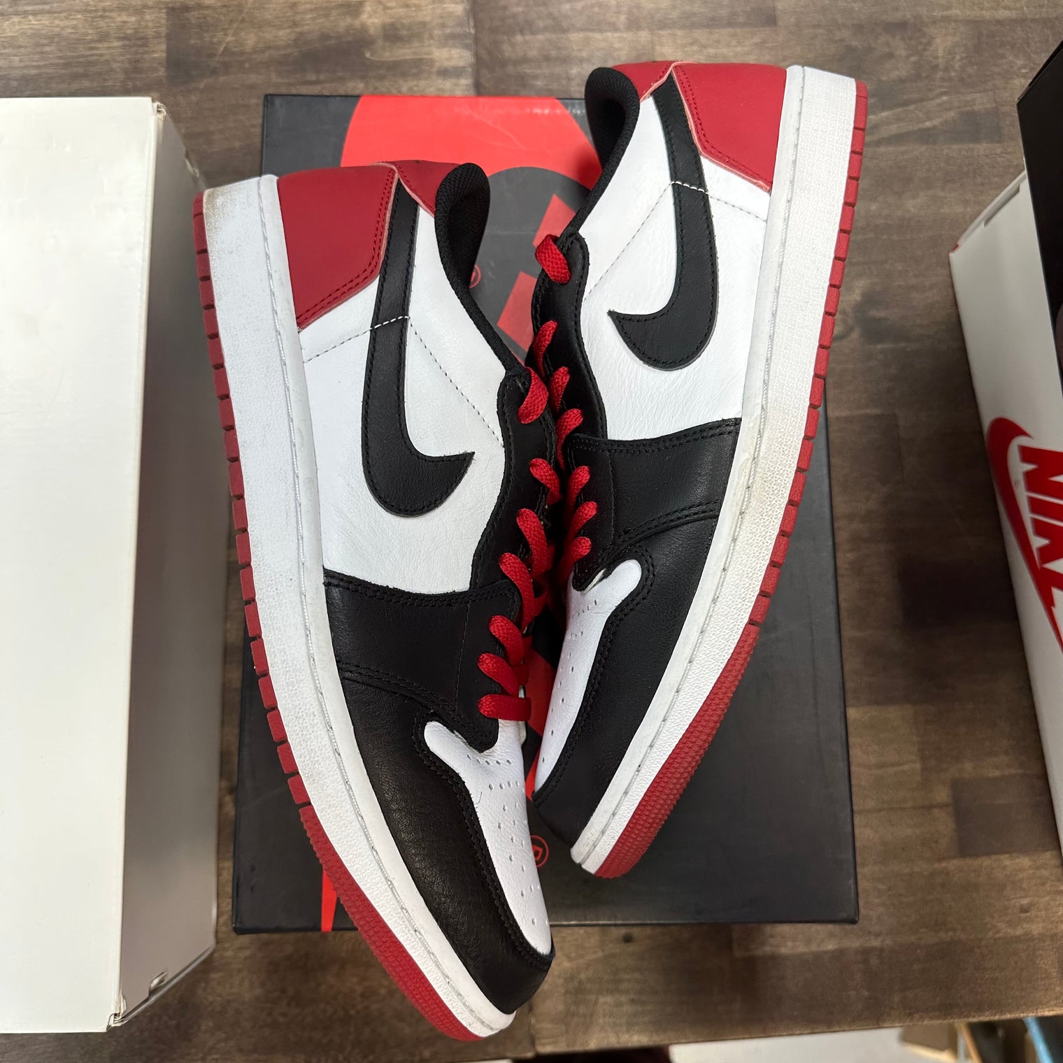 Black Toe Jordan 1 Low OG (2023) (USED)