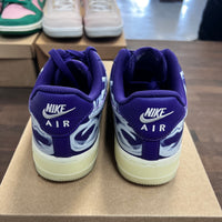 Skeleton Purple Air Force 1 (USED,No Box)