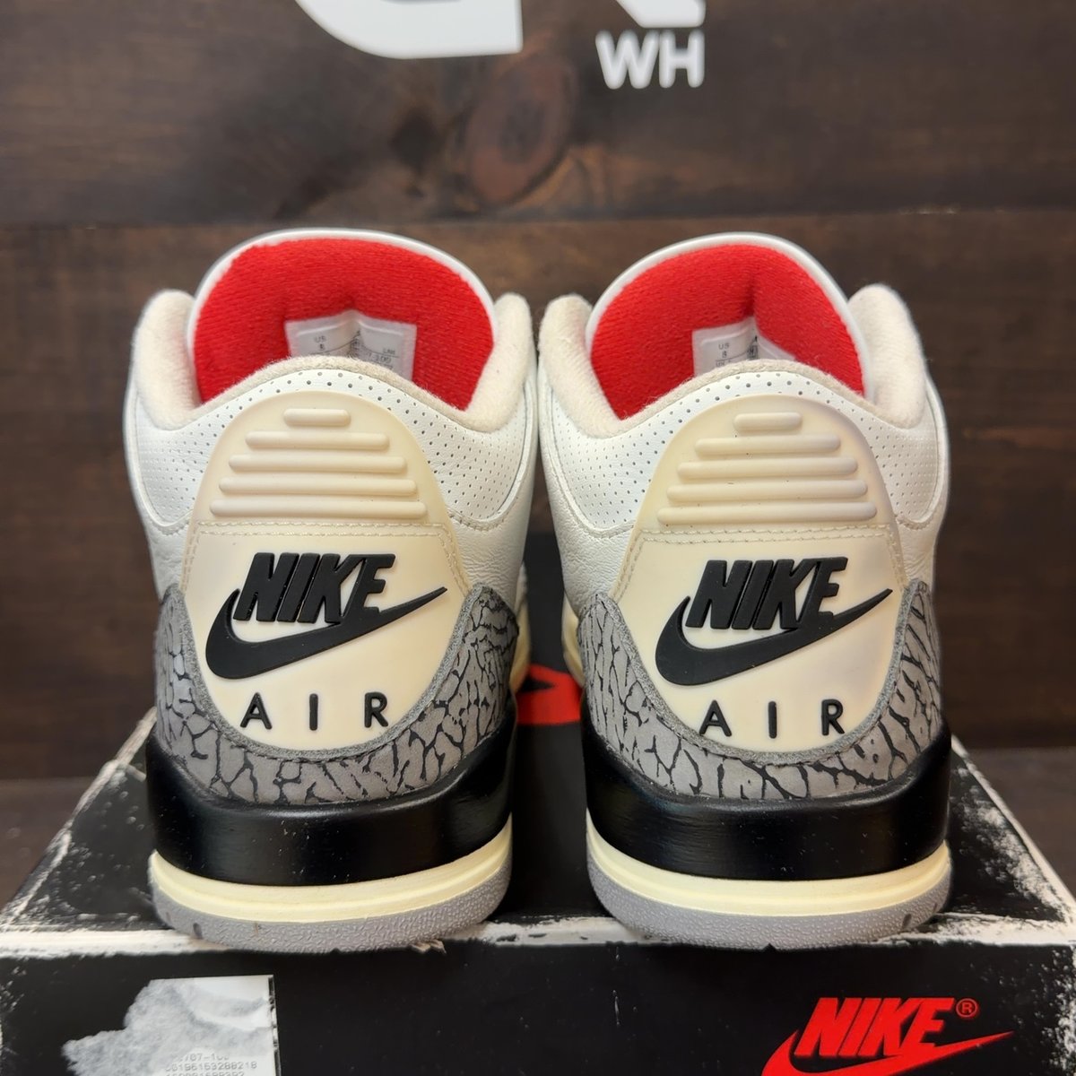 Jordan 3 Retro White Cement Reimagined Size 8 (Pre-Owned) - aux