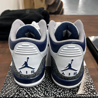 Midnight Navy Jordan 3 (USED)