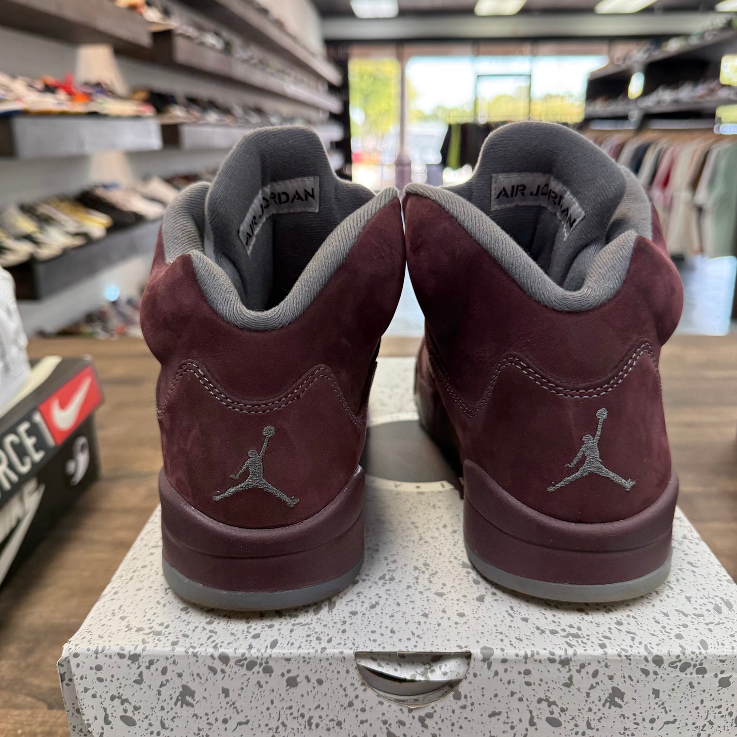 Burgundy Jordan 5 Retro (2023) (USED)