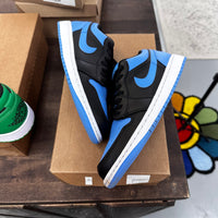 Black University Blue Jordan 1 Low (USED, No Box)