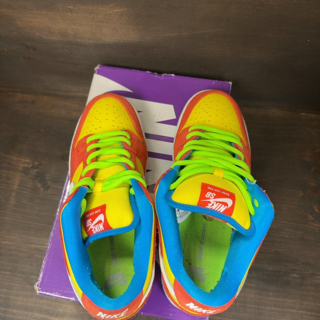 Nike SB Dunk Low Pro Bart Simpson Size 8 (Pre-Owned)