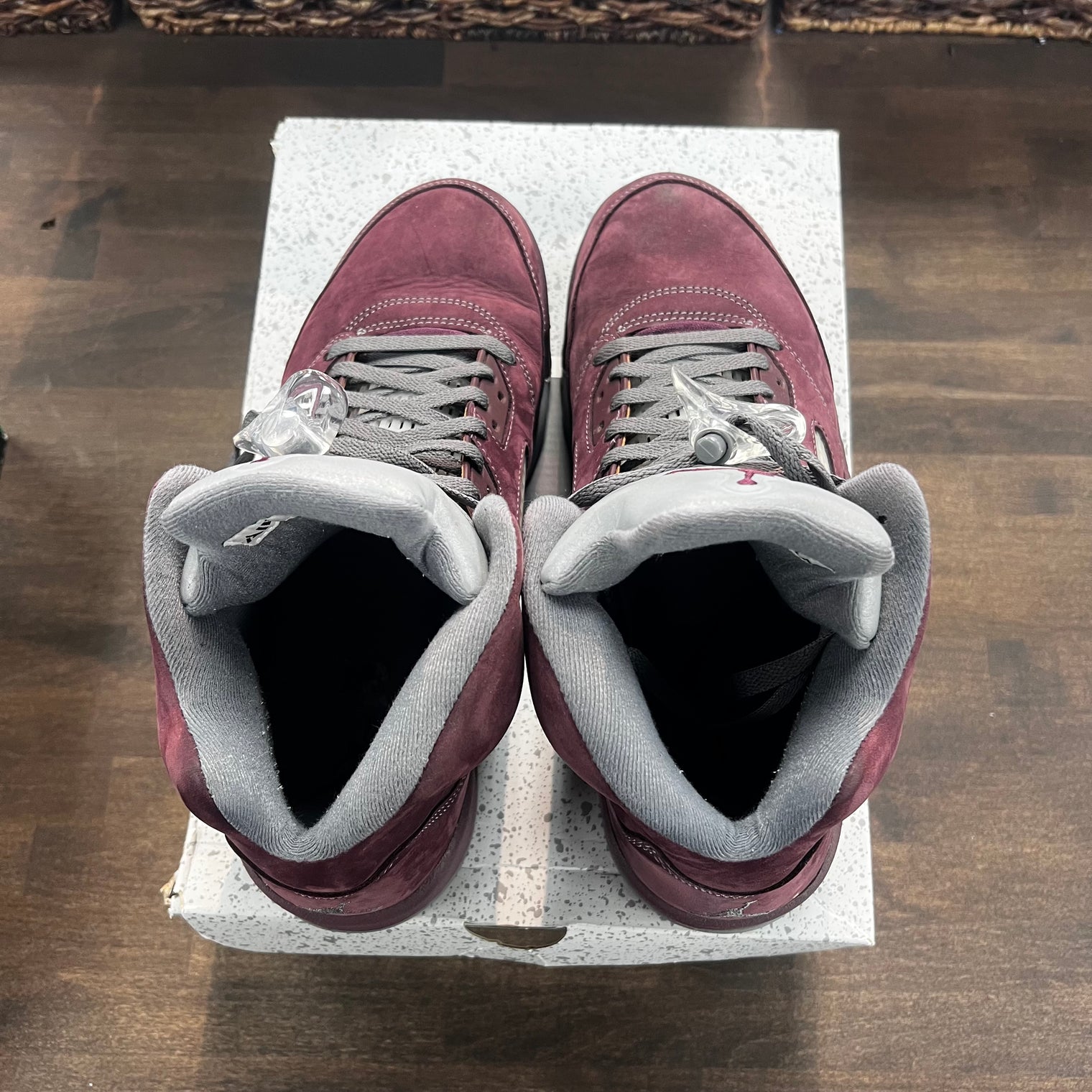 Burgundy Jordan 5 (USED)