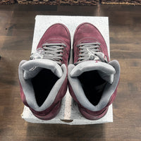 Burgundy Jordan 5 (USED)