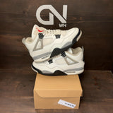 Jordan 4 Retro White Cement (2025) Size 10 (Pre-Owned) - Image 1
