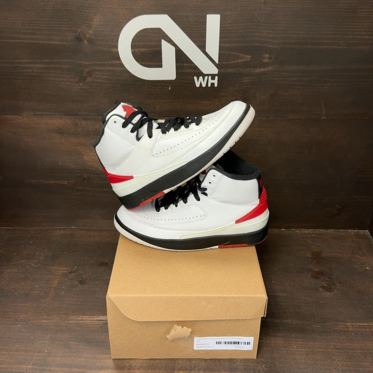 Jordan 2 Retro OG Chicago (2022) (Women's) Size 7W (Pre-Owned) - Image 1