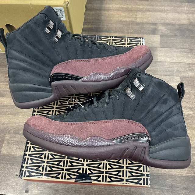 A Ma Maniere Jordan 12 Black (W) (USED)