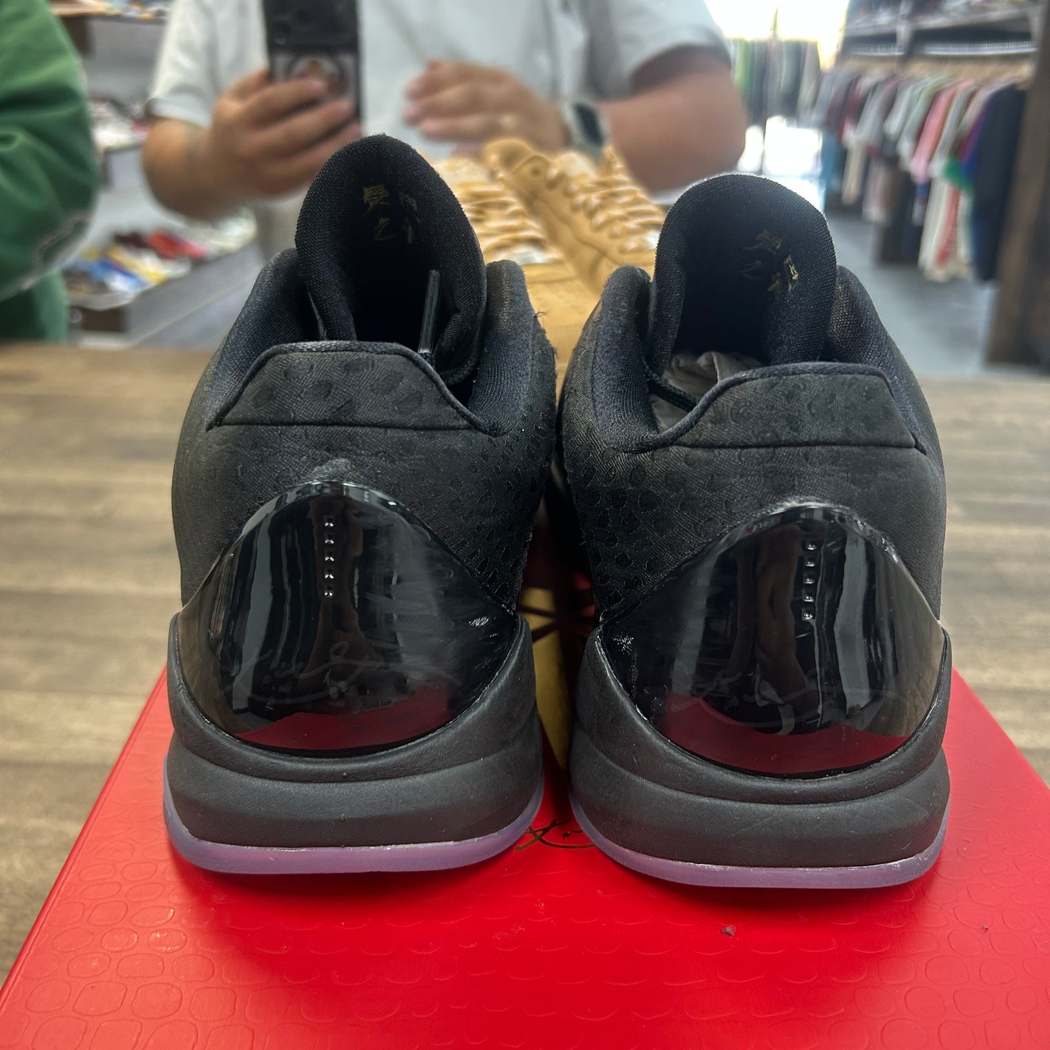 Eggplant Year of Mamba Kobe 5 Protro (USED)
