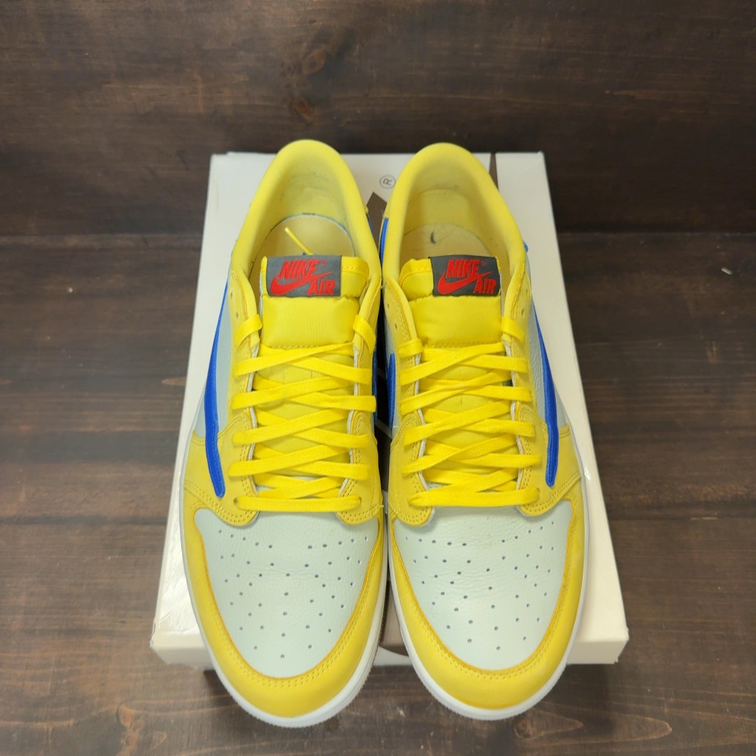 Jordan 1 Retro Low OG SP Travis Scott Canary (Women's) - Image 3