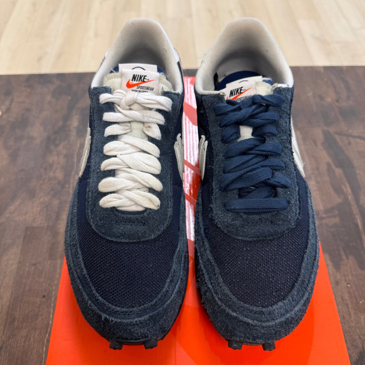 Nike LD Waffle SF sacai Fragment Blue Void - Image 4