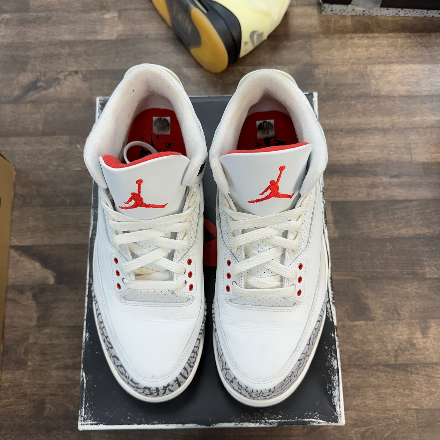 White Cement Reimagined Jordan 3 Retro (USED)