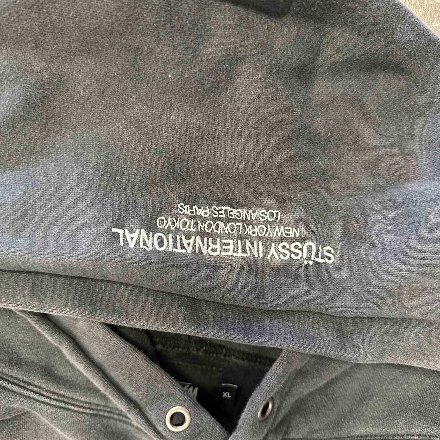 Stussy Copyright Hoodie Black (Used)