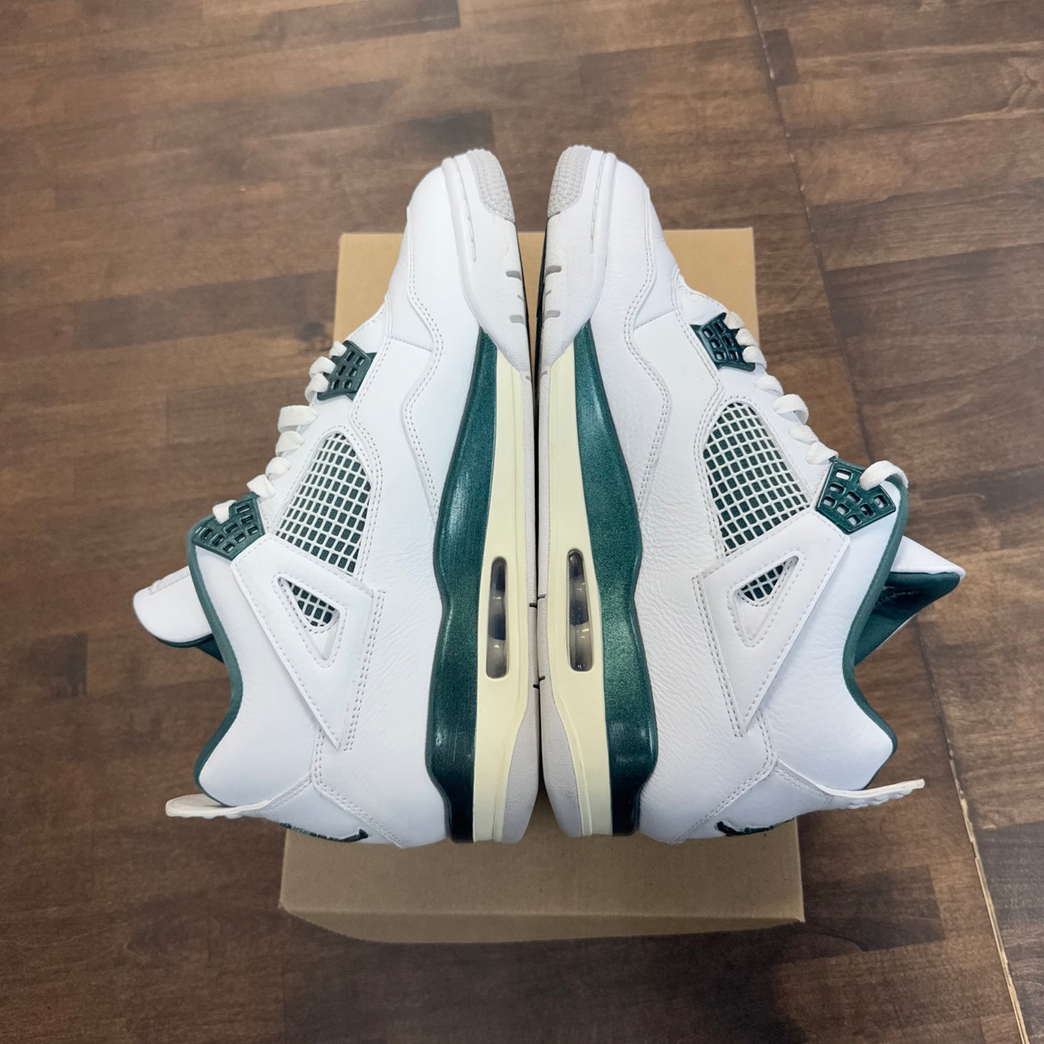 Oxidized Green Jordan 4 (USED, No Box)