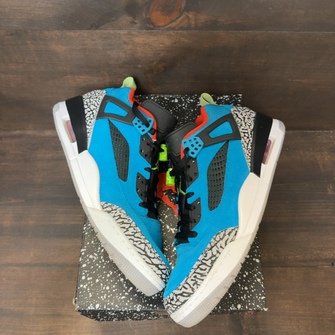 Jordan Spizike Low Neo Turquoise Light Crimson Size 12 (Pre-Owned) - Image 2