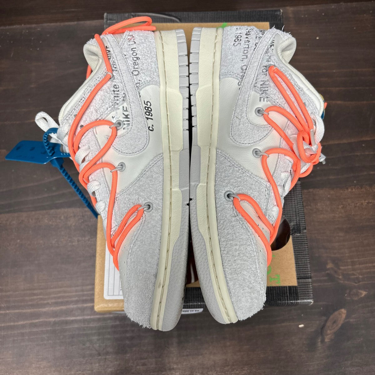 Nike Dunk Low Off-White Lot 19 - Image 4