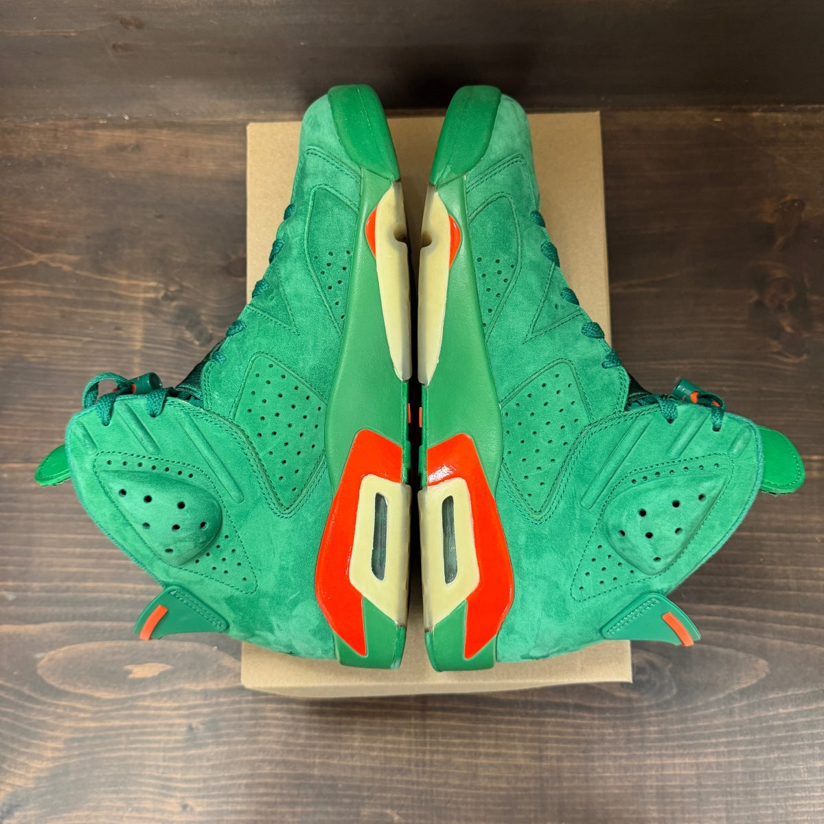 Jordan 6 Retro Gatorade Green Size 11 (Pre-Owned) - Image 5