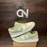 Nike Dunk Low SE Fleece Pack Honeydew (Women's) Size 8.5W (Pre-Owned) - Image 1