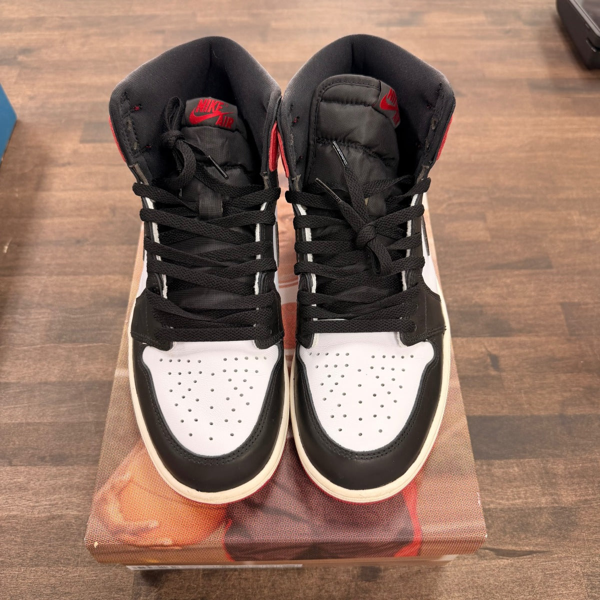 Jordan 1 Retro High OG Black Toe Reimagined - Image 2