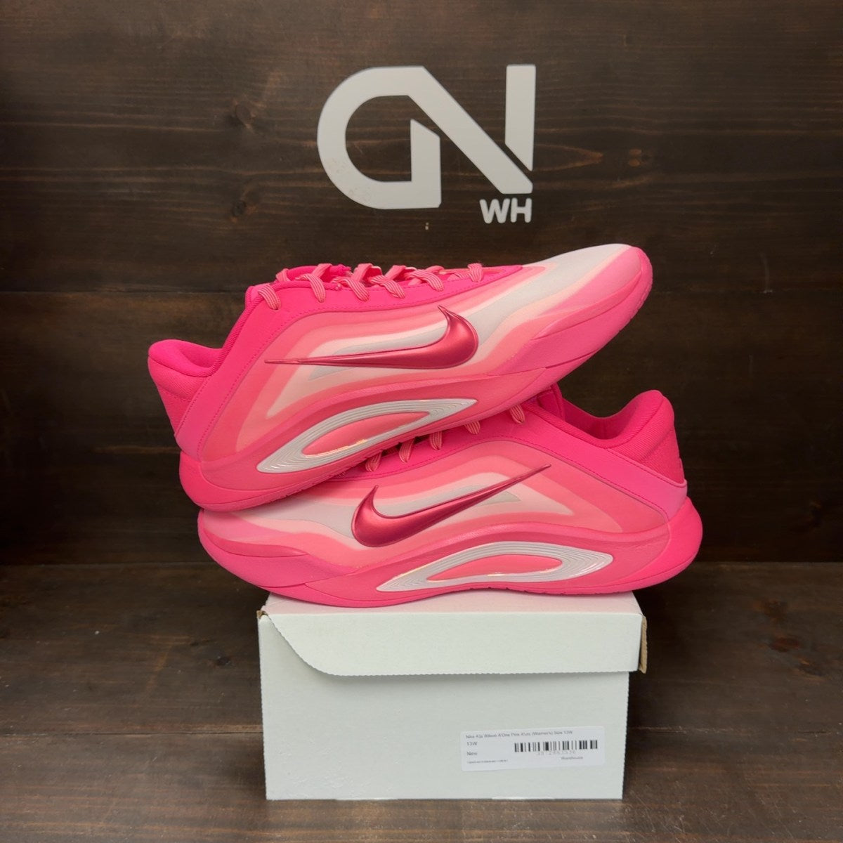 Nike A'ja Wilson A'One Pink A'ura (Women's) Size 13W - Image 1