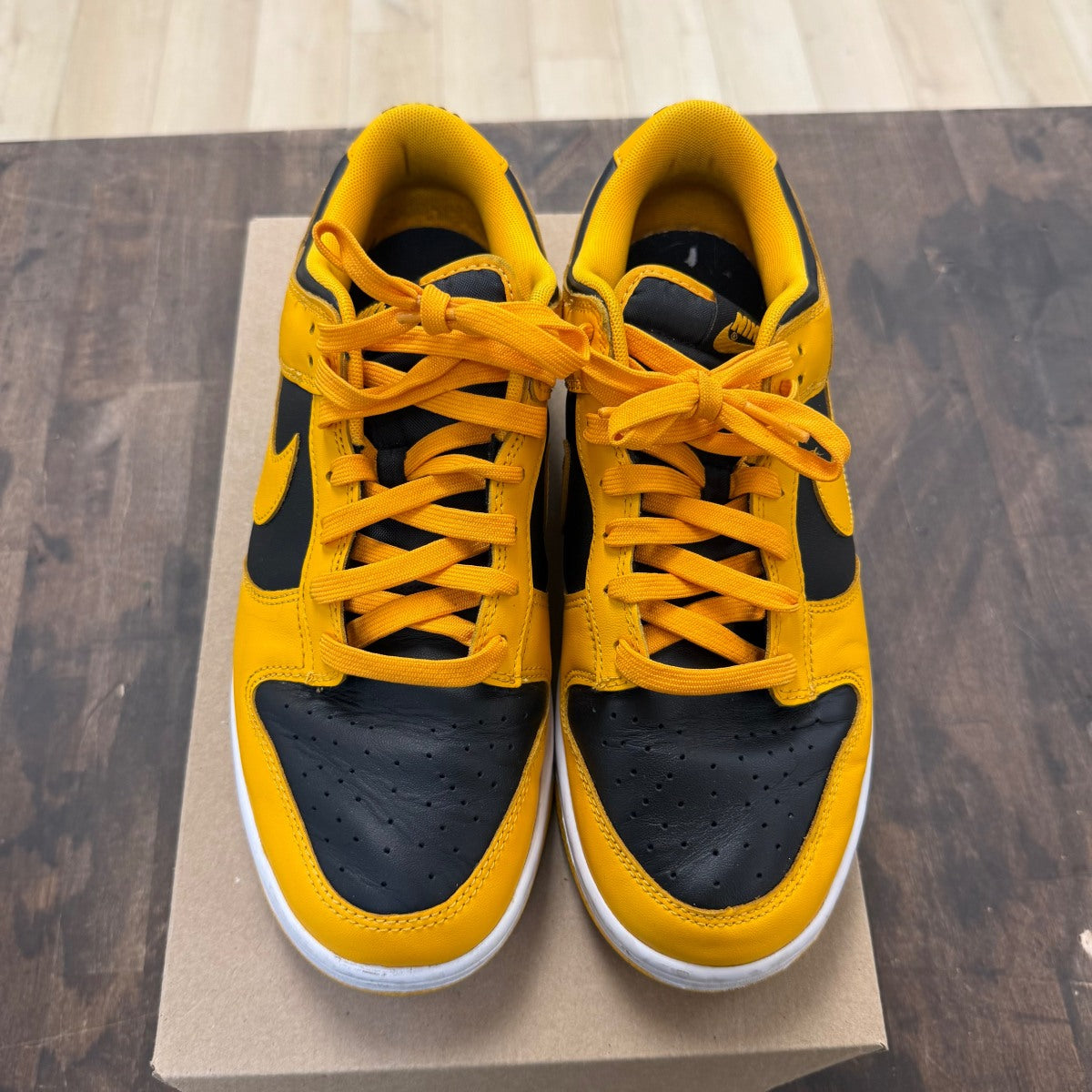Nike Dunk Low Championship Goldenrod (2021) Size 10.5 (Pre-Owned) - Image 2