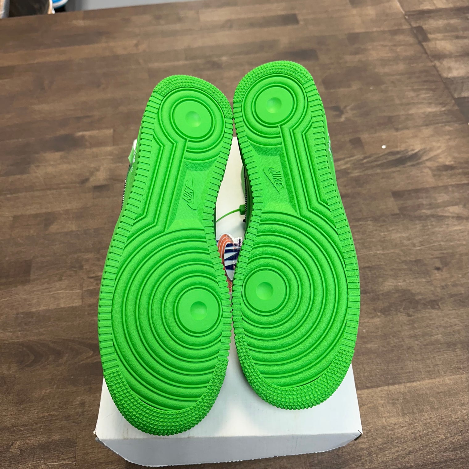 Brooklyn Off-White Nike Air Force 1 Low (Lightly Worn,No Box)