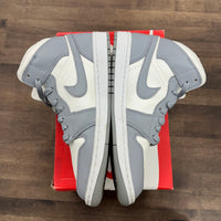 Stealth Jordan 1 Mid (W) (USED, Replacement Box)