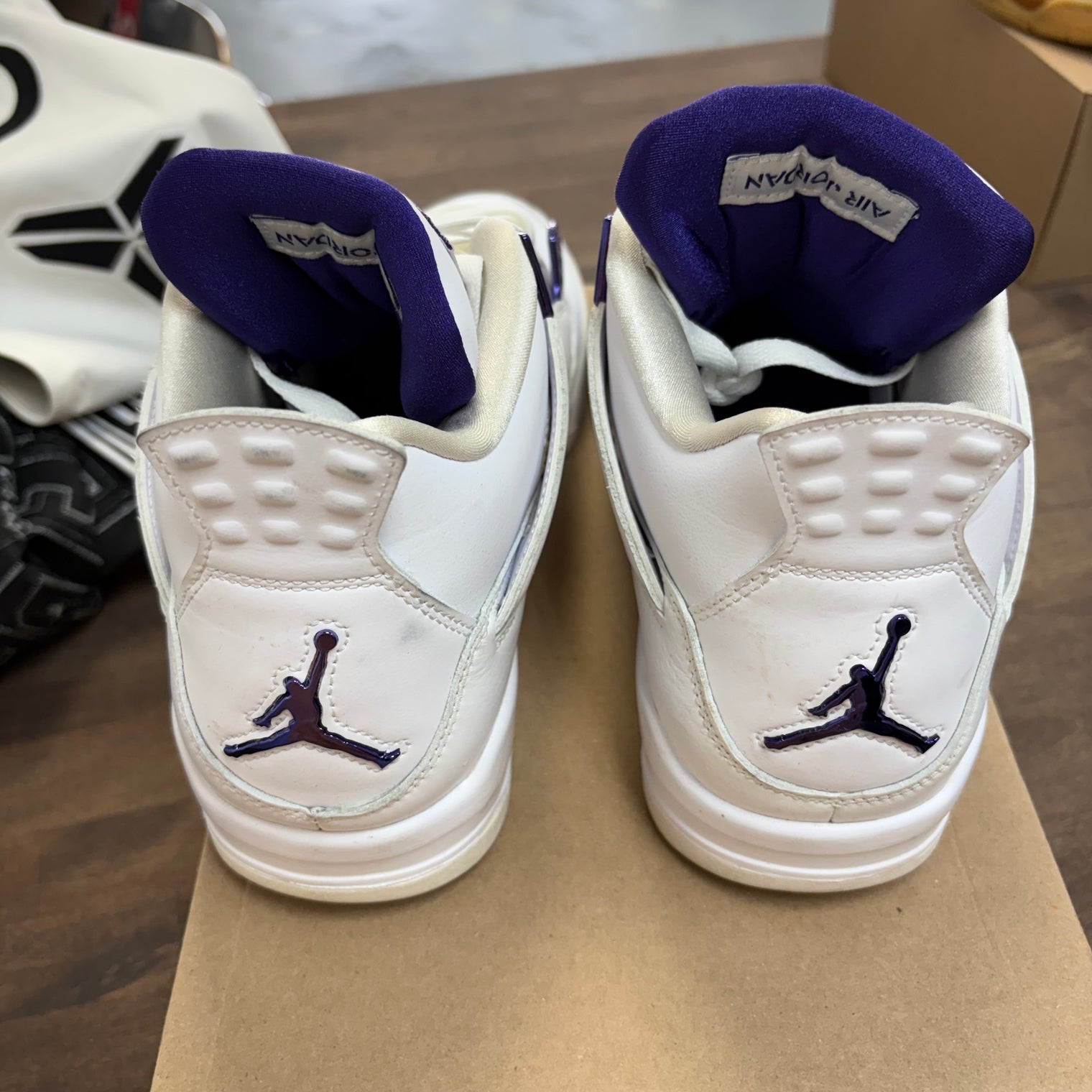 Metallic Purple Jordan 4 (USED, No Box)