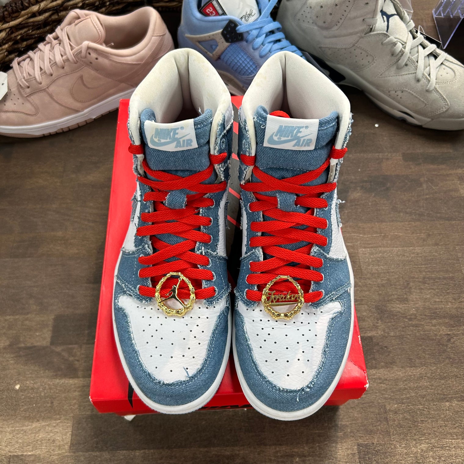 Denim Jordan 1 High OG (Women's) (USED)