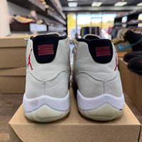 Pure Platinum Jordan 11 Retro (USED, No Box)