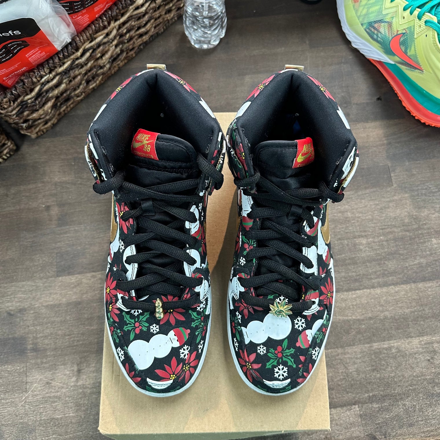 Concepts x Ugly Christmas Sweater SB Dunk High Premium (USED, No Box)