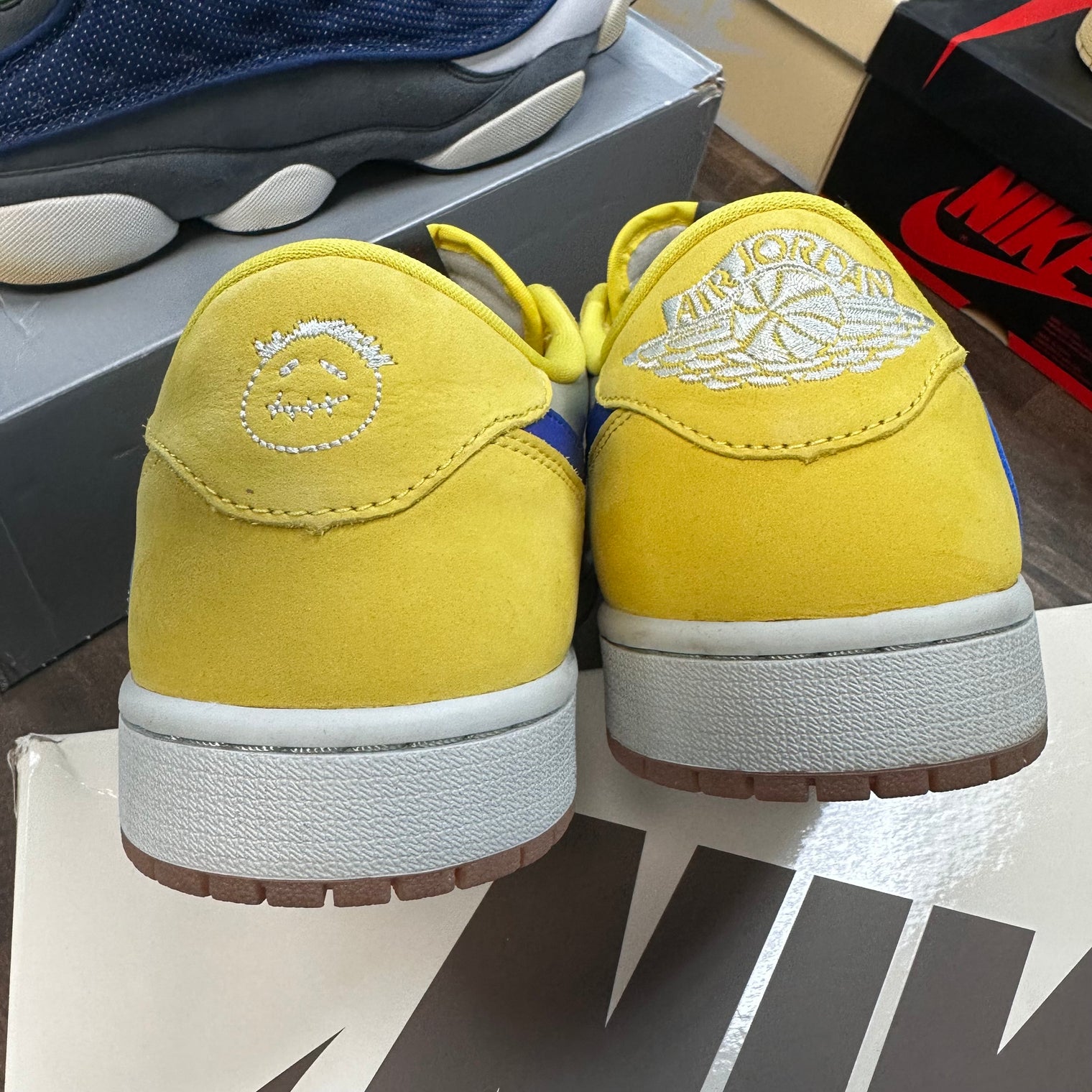 (W) Travis Scott Canary Jordan 1 Low (USED)