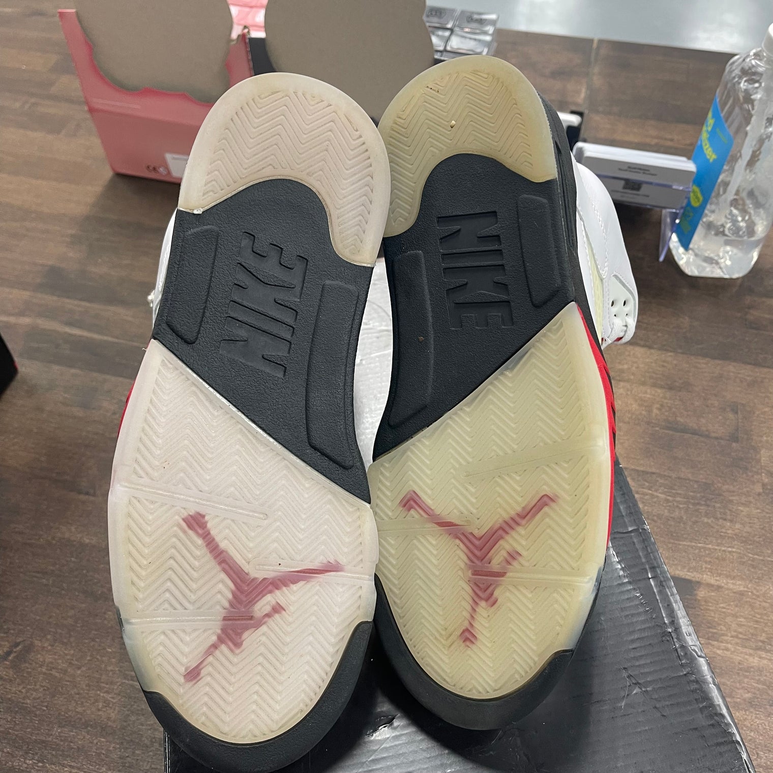 Fire Red Jordan 5 (USED)