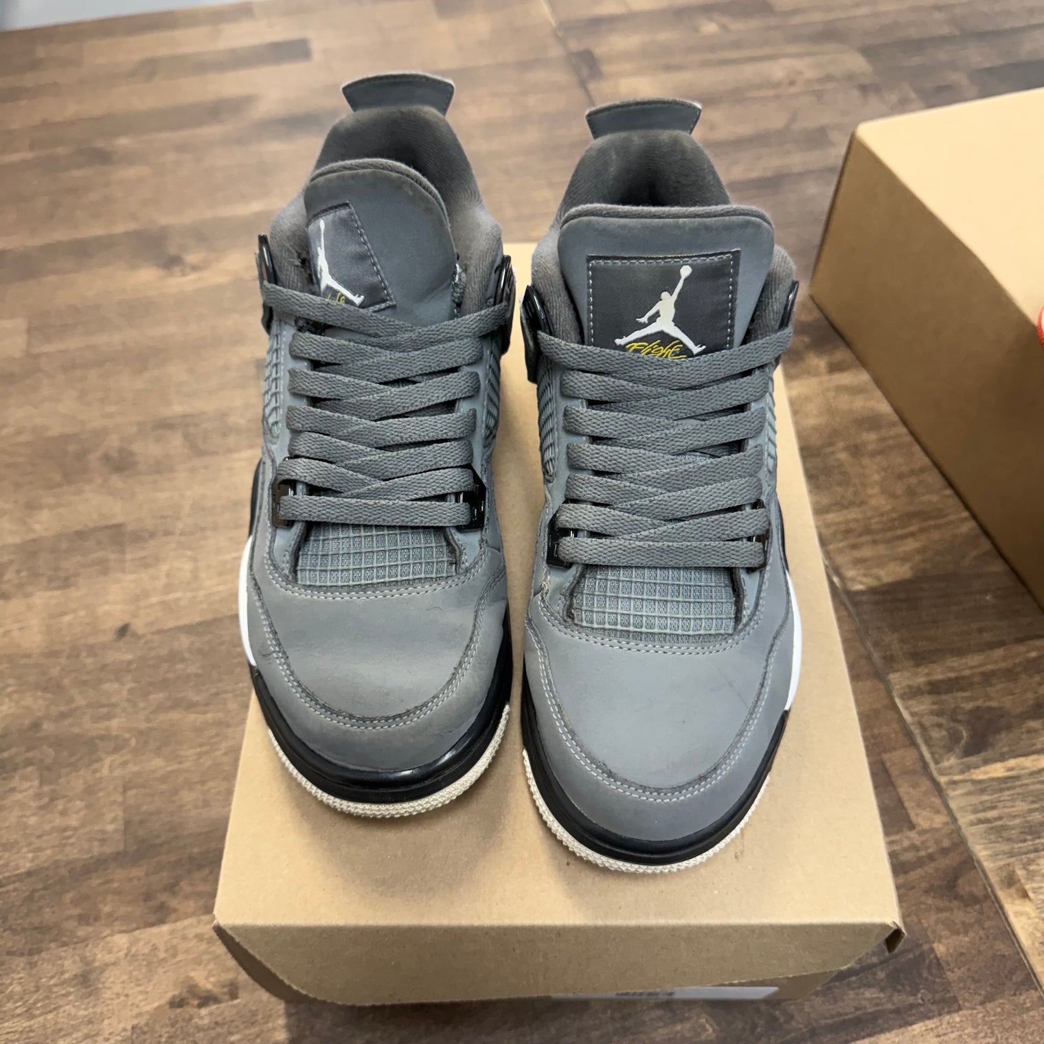 Air Jordan 4 Cool Grey (GS) (Used, No Box)