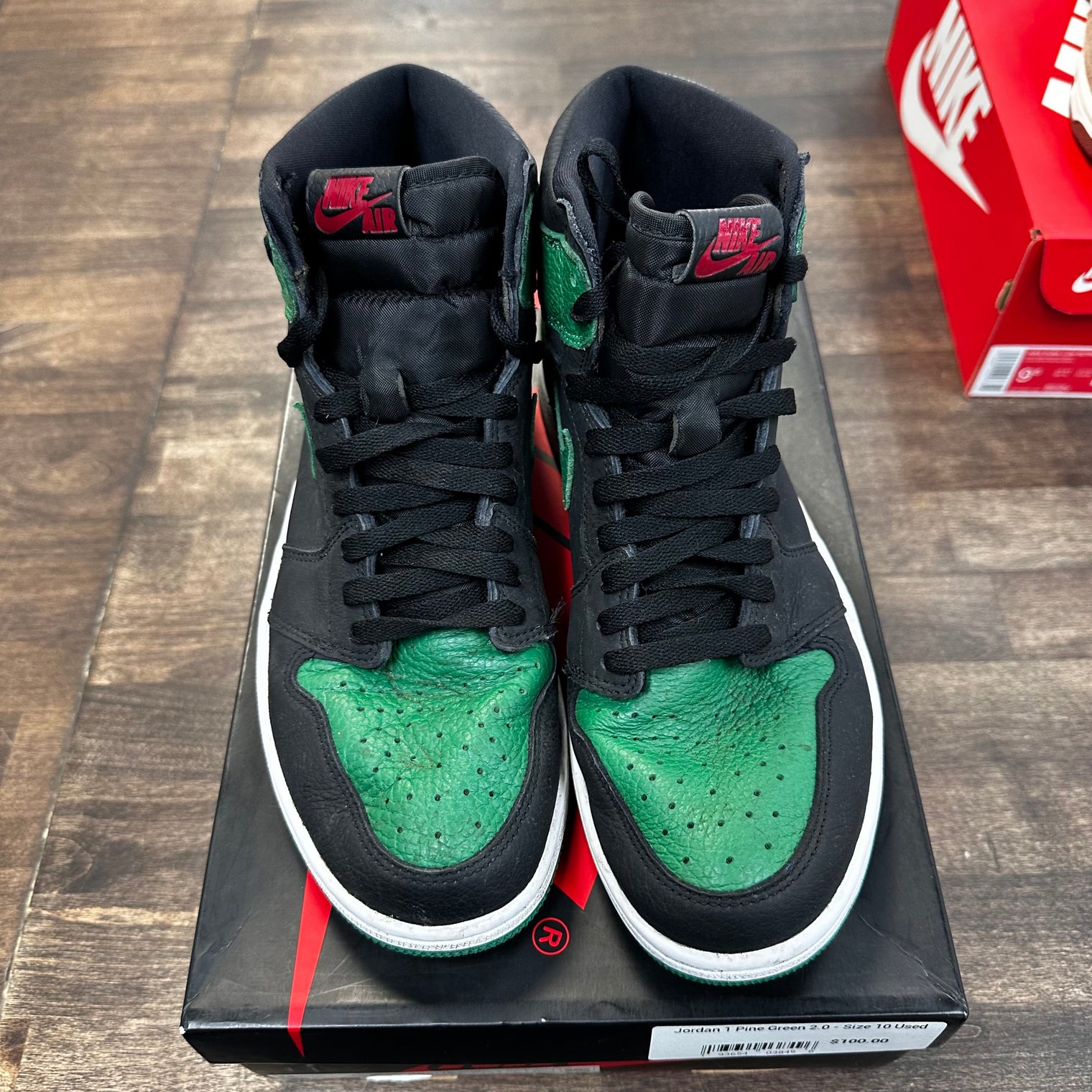 Pine Green Black 2.0 Jordan 1 High (USED)