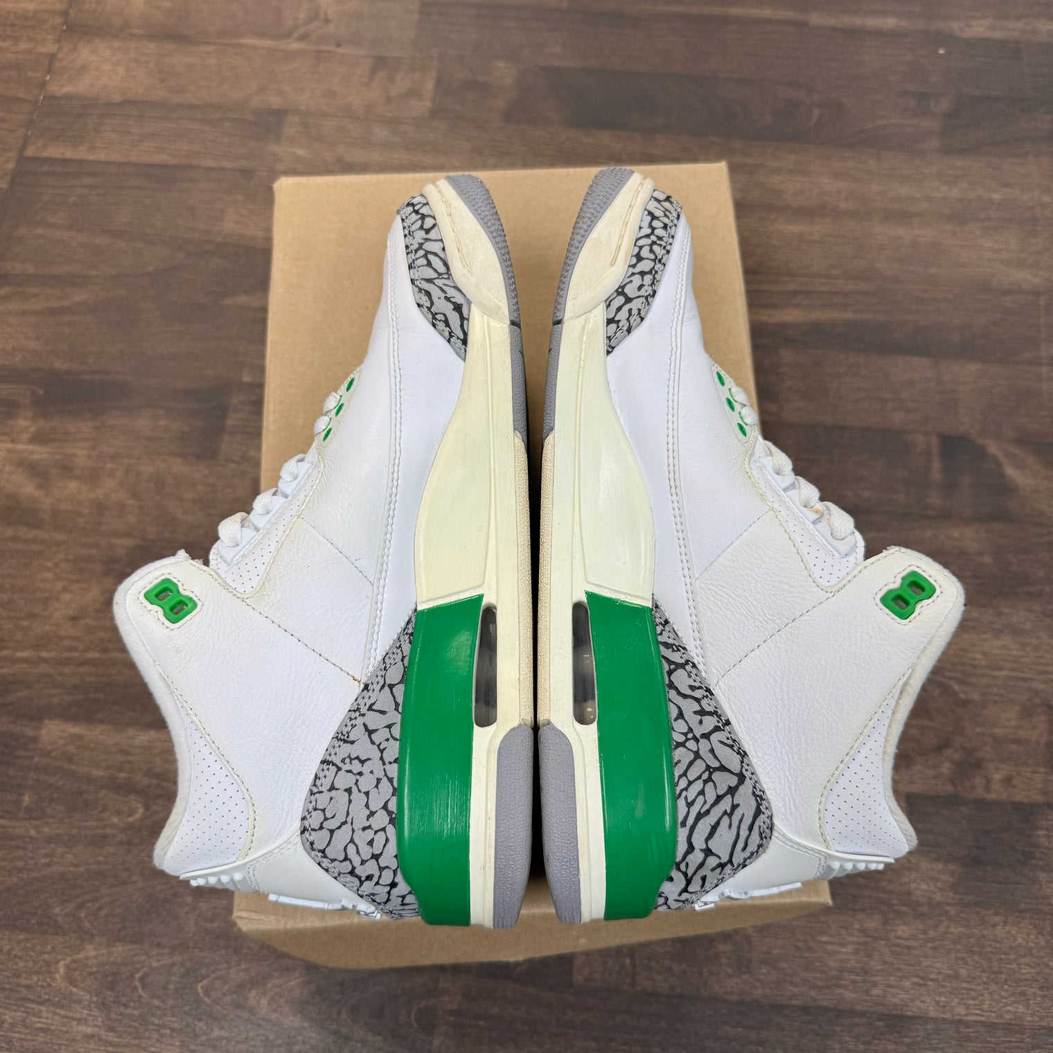 Lucky Green Jordan 3 (W) (USED, No Box)