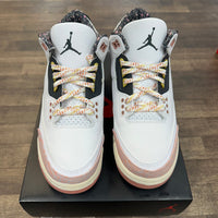 Vintage Floral Jordan 3 (GS) (USED)