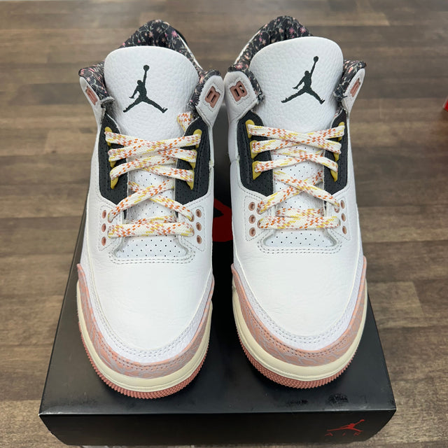 Vintage Floral Jordan 3 (GS) (USED)